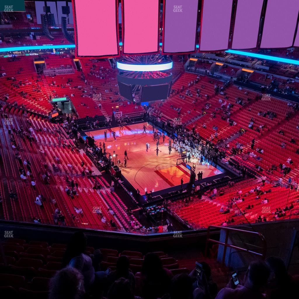 Kaseya Center - Section 418 Seat View