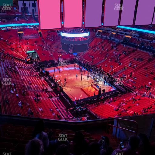 Kaseya Center - Section 418 Seat View