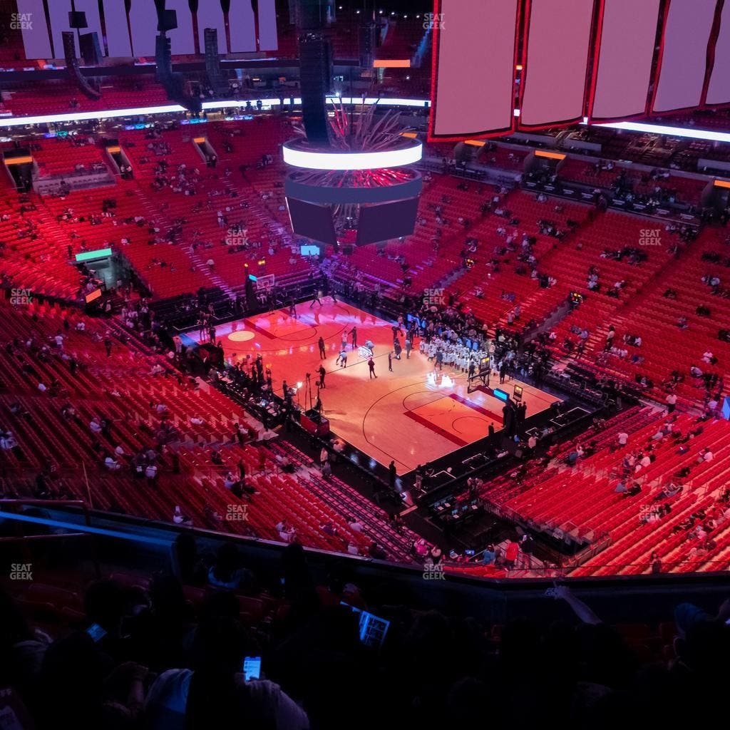 Kaseya Center - Section 419 Seat View