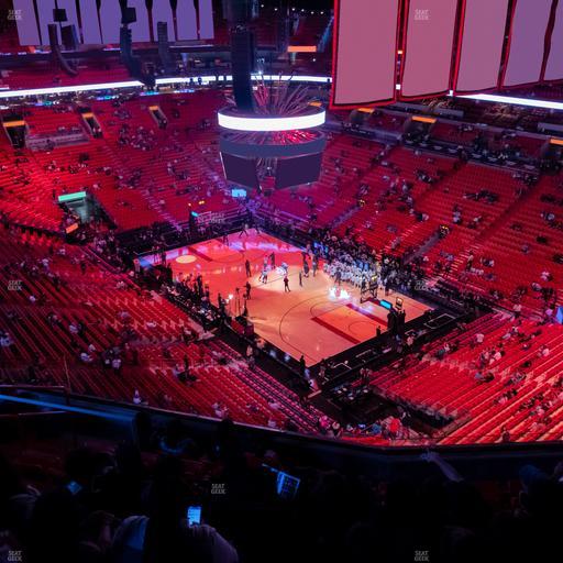 Kaseya Center - Section 419 Seat View