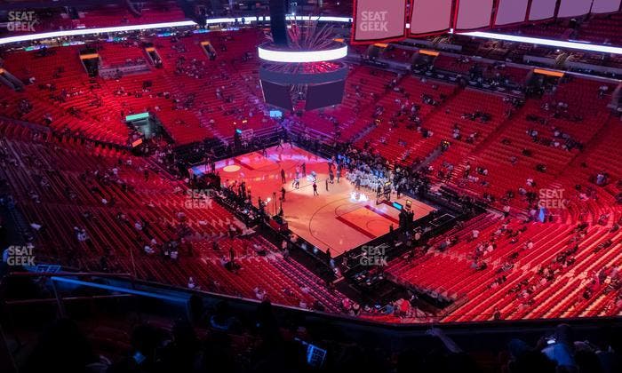 Kaseya Center - Section 419 Seat View