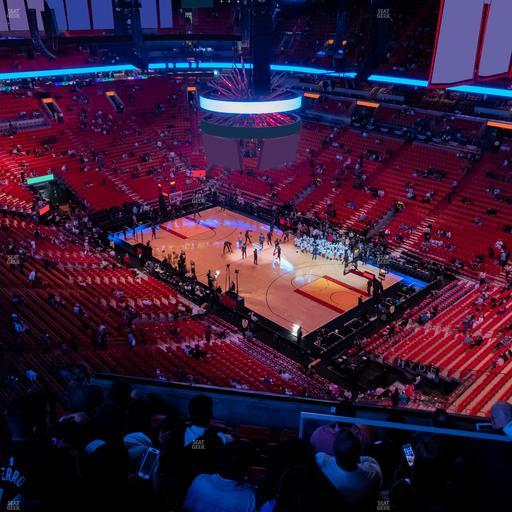 Kaseya Center - Section 420 Seat View