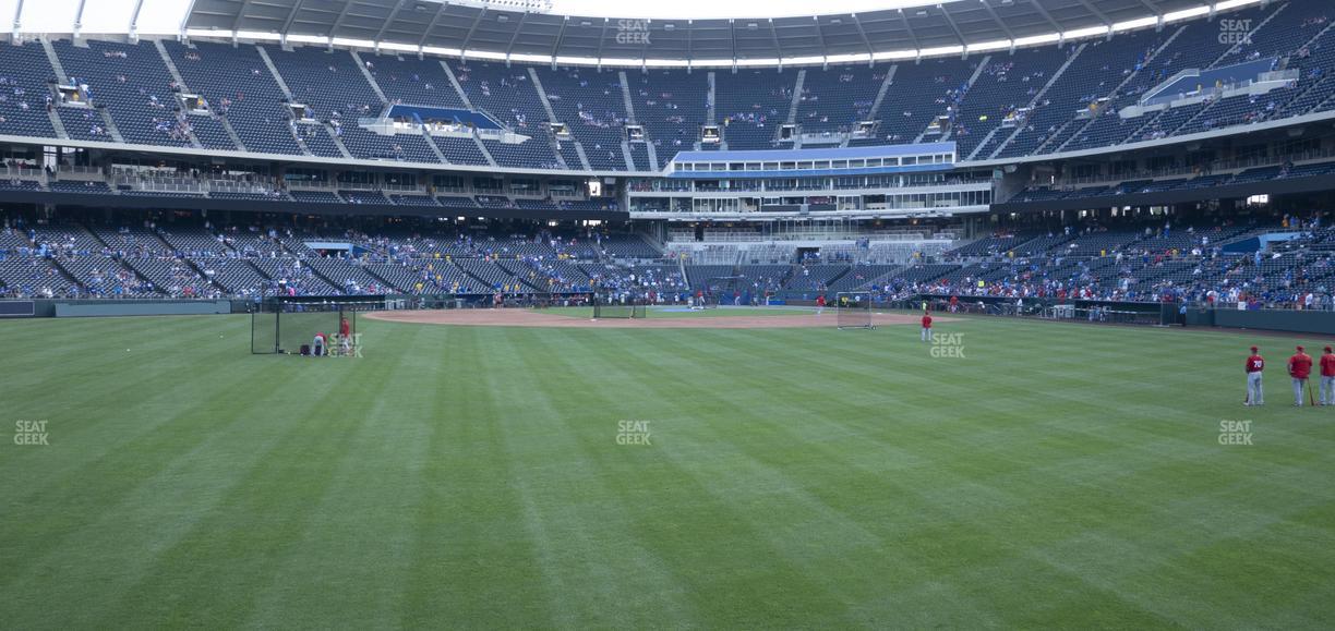 Kauffman Stadium - Section 102 Seat View