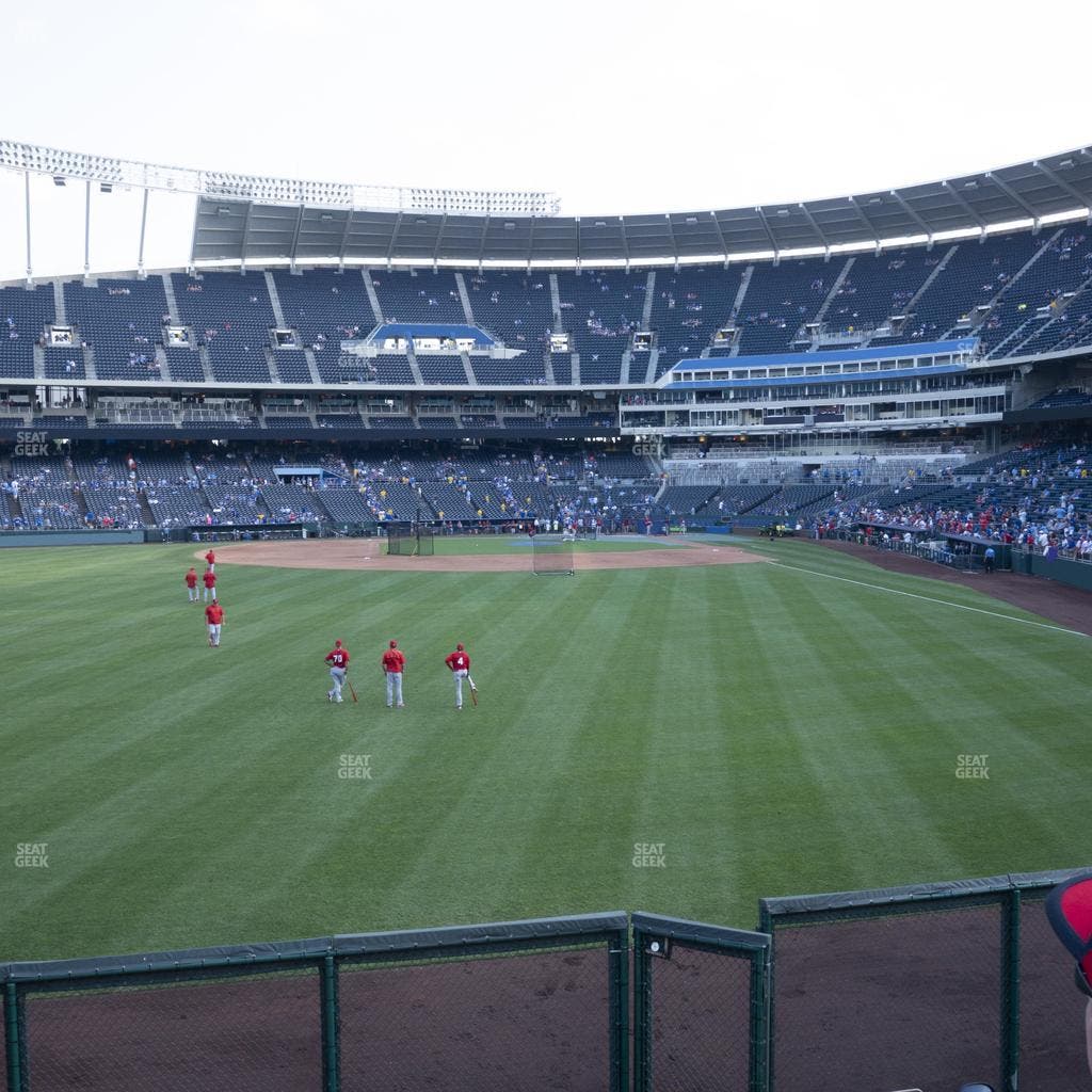 Kauffman Stadium - Section 104 Seat View