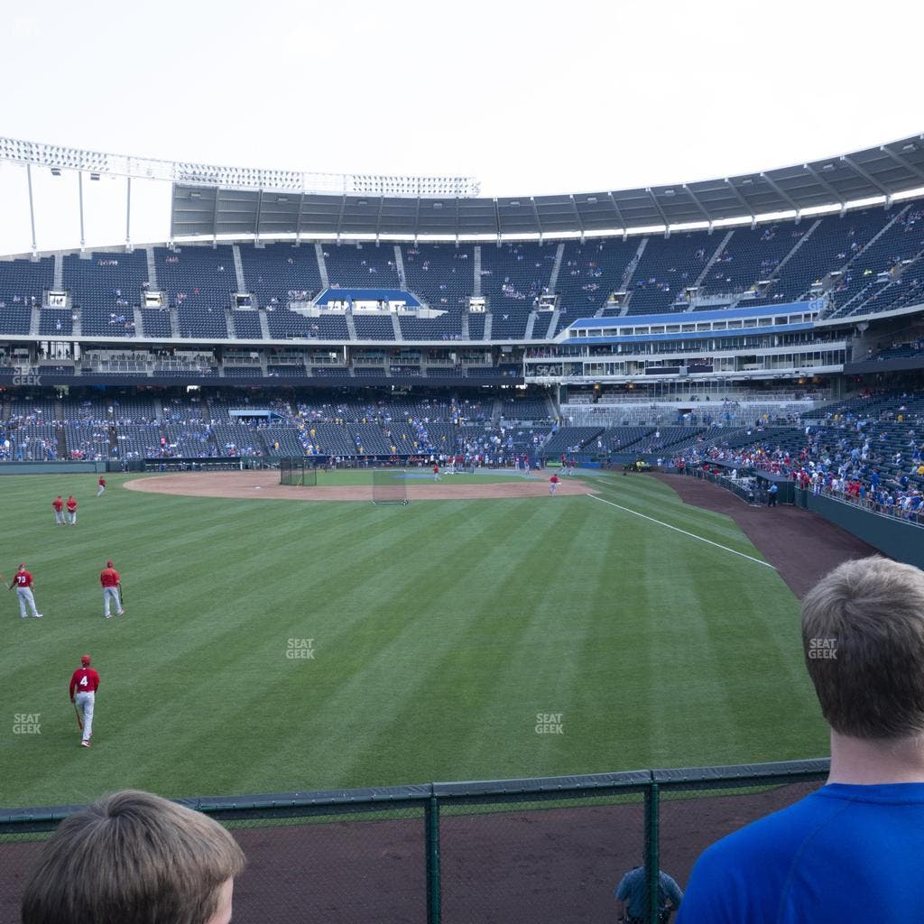 Kauffman Stadium - Section 105 Seat View