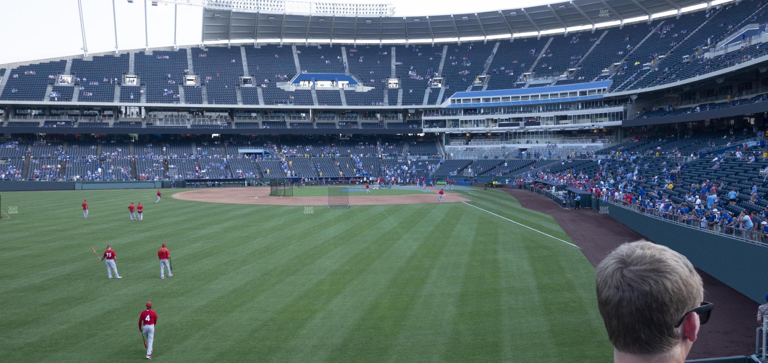 Kauffman Stadium - Section 105 Seat View