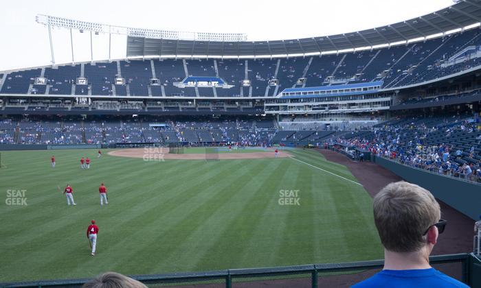 Kauffman Stadium - Section 105 Seat View