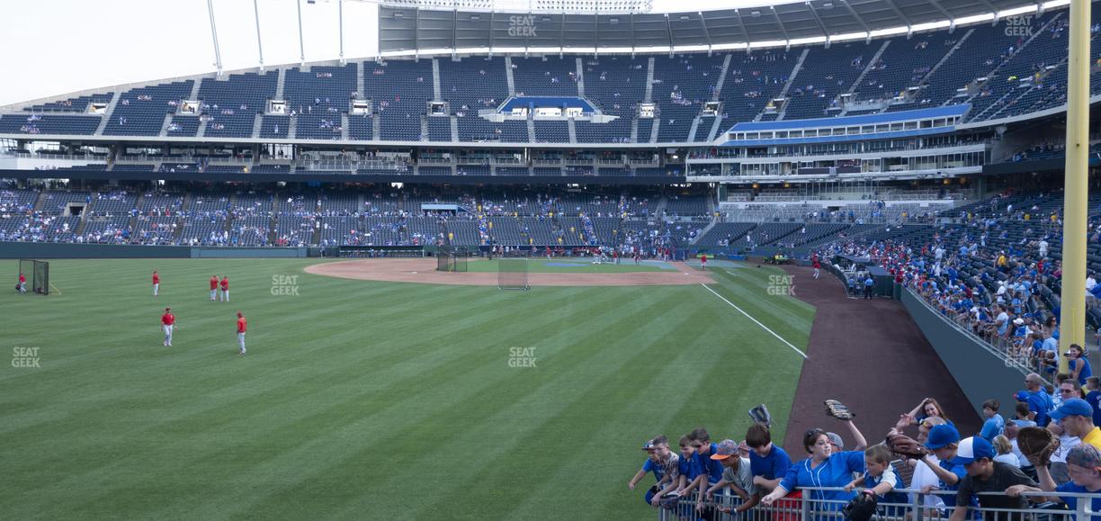 Kauffman Stadium - Section 106 Seat View