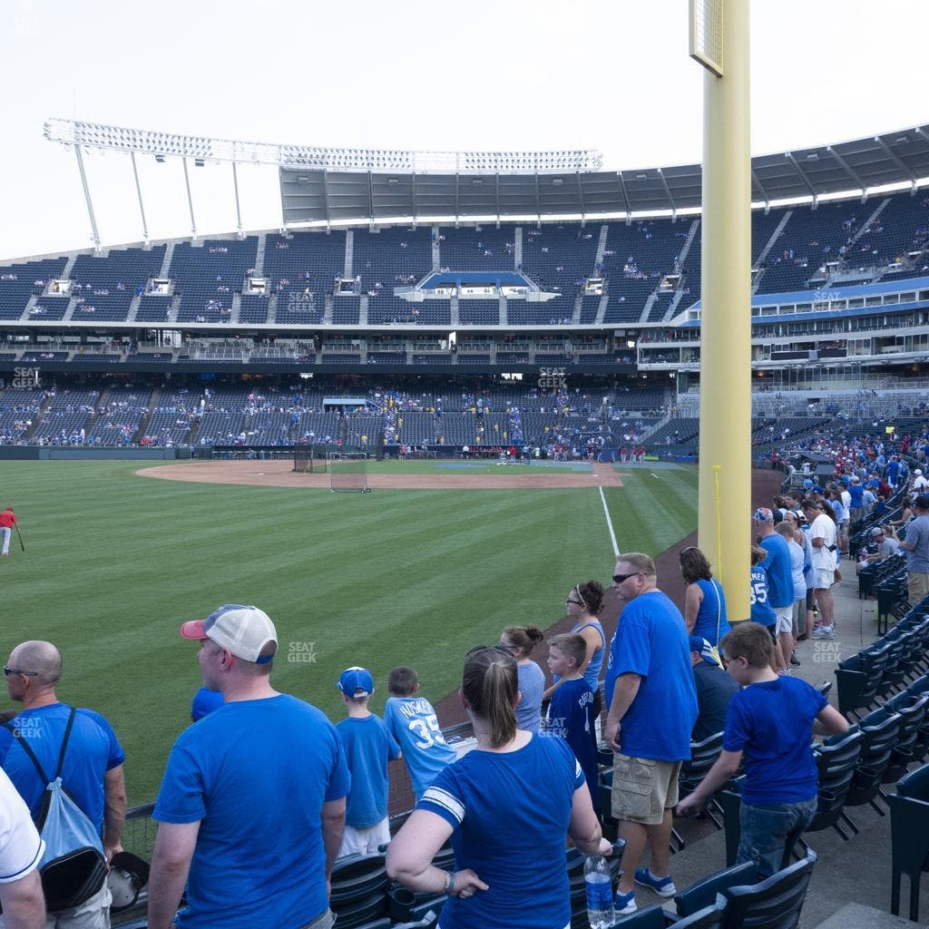 Kauffman Stadium - Section 107 Seat View