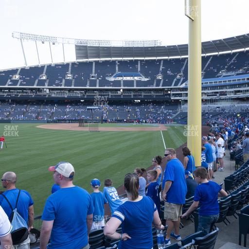 Kauffman Stadium - Section 107 Seat View