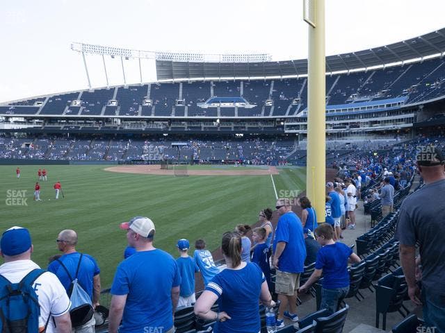 Kauffman Stadium - Section 107 Seat View