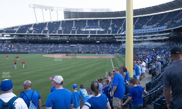 Kauffman Stadium - Section 107 Seat View