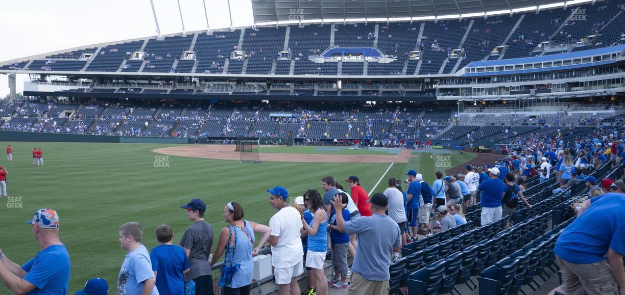 Kauffman Stadium - Section 108 Seat View