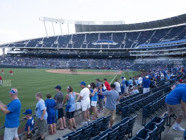 Kauffman Stadium - Section 108 Seat View