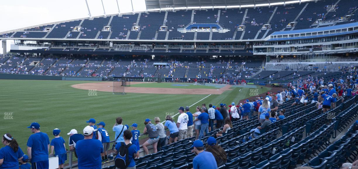 Kauffman Stadium - Section 109 Seat View