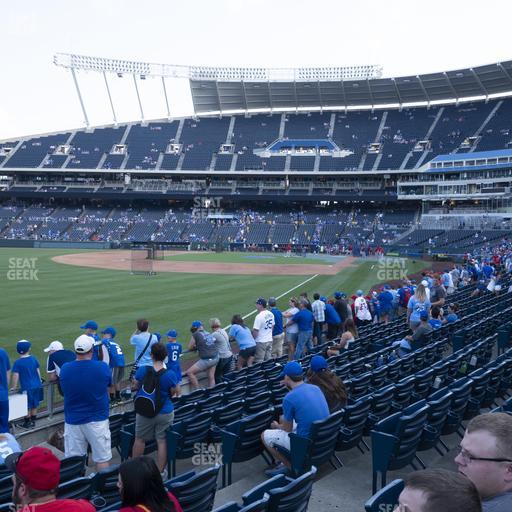 Kauffman Stadium - Section 109 Seat View