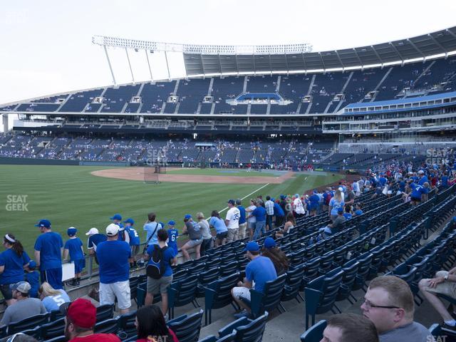 Kauffman Stadium - Section 109 Seat View