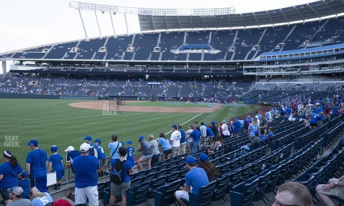 Kauffman Stadium - Section 109 Seat View