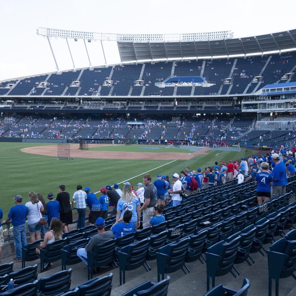 Kauffman Stadium - Section 110 Seat View