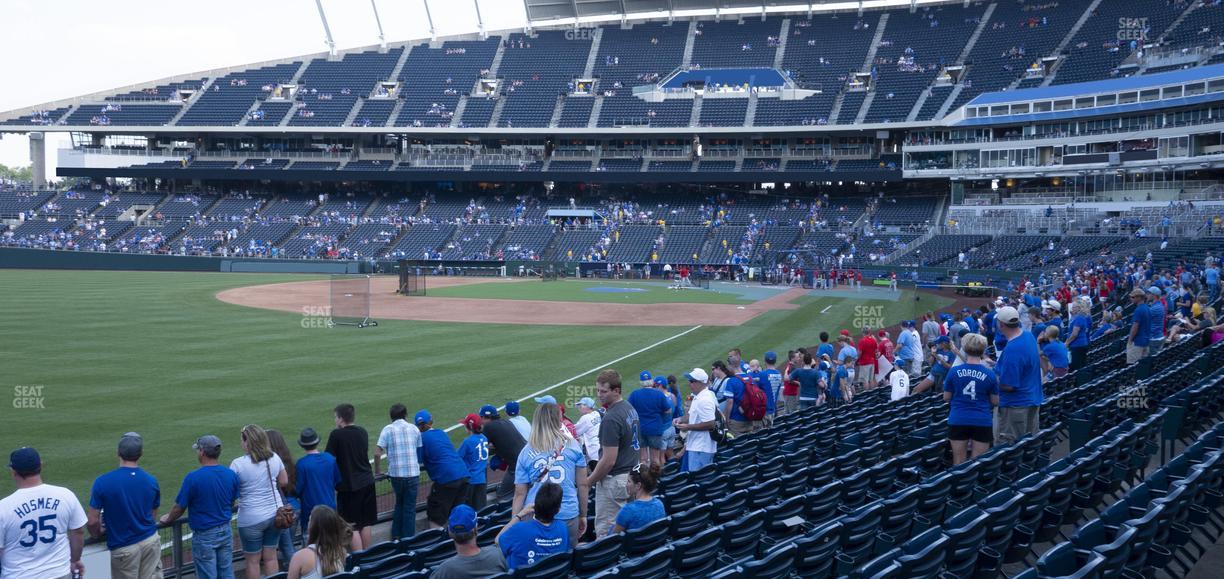 Kauffman Stadium - Section 110 Seat View
