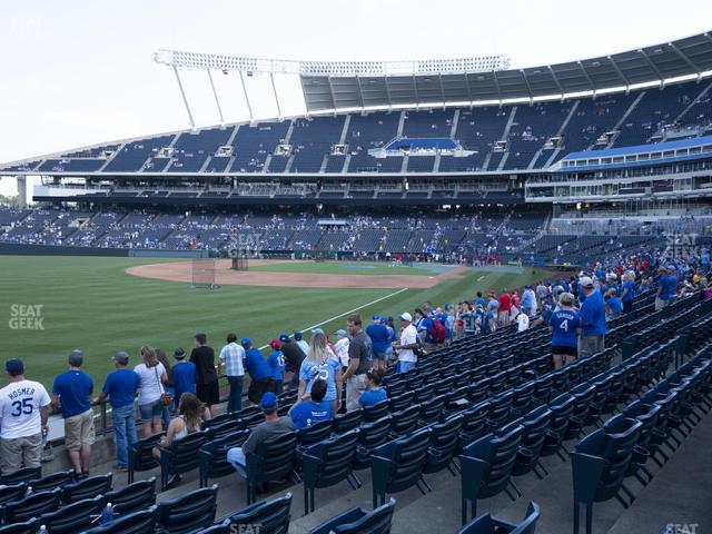 Kauffman Stadium - Section 110 Seat View