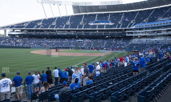 Kauffman Stadium - Section 110 Seat View