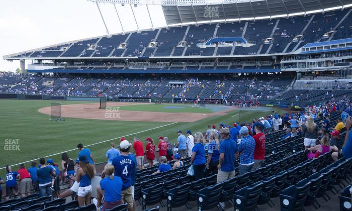 Kauffman Stadium - Section 112 Seat View