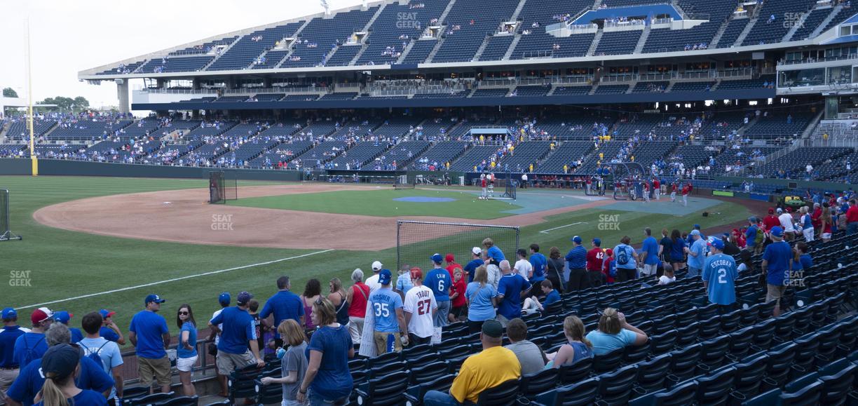 Kauffman Stadium - Section 114 Seat View