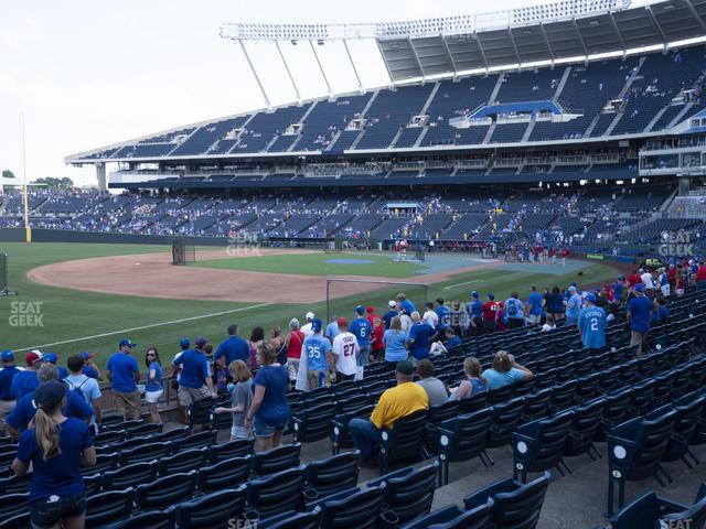 Kauffman Stadium - Section 114 Seat View