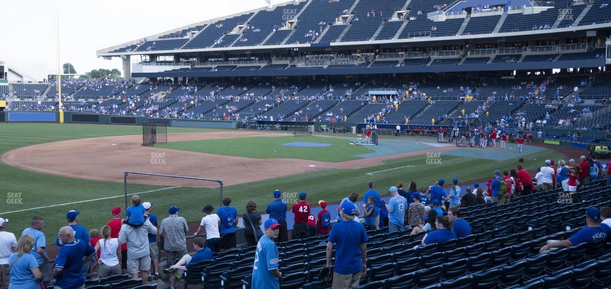 Kauffman Stadium - Section 115 Seat View