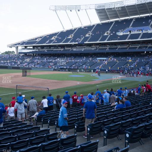 Kauffman Stadium - Section 115 Seat View
