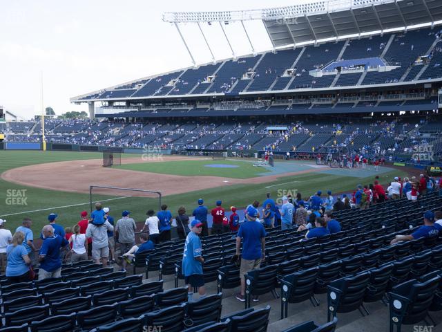 Kauffman Stadium - Section 115 Seat View