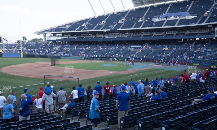 Kauffman Stadium - Section 115 Seat View