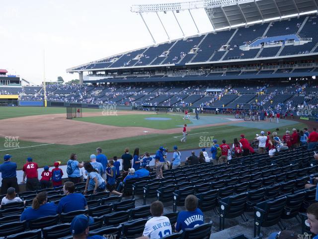Kauffman Stadium - Section 116 Seat View