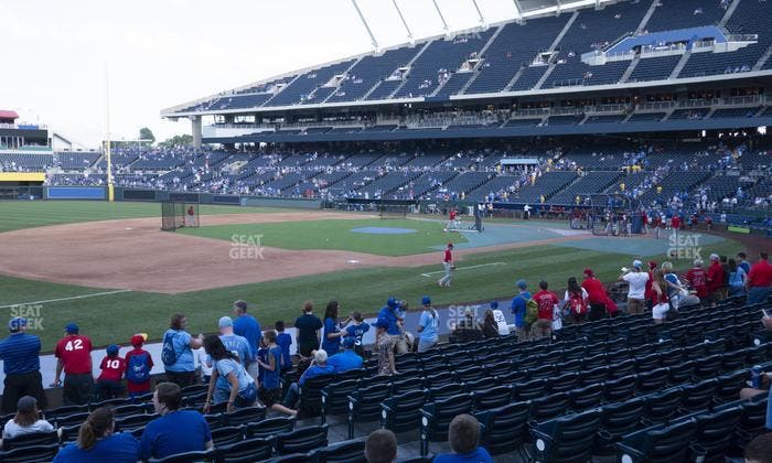 Kauffman Stadium - Section 116 Seat View