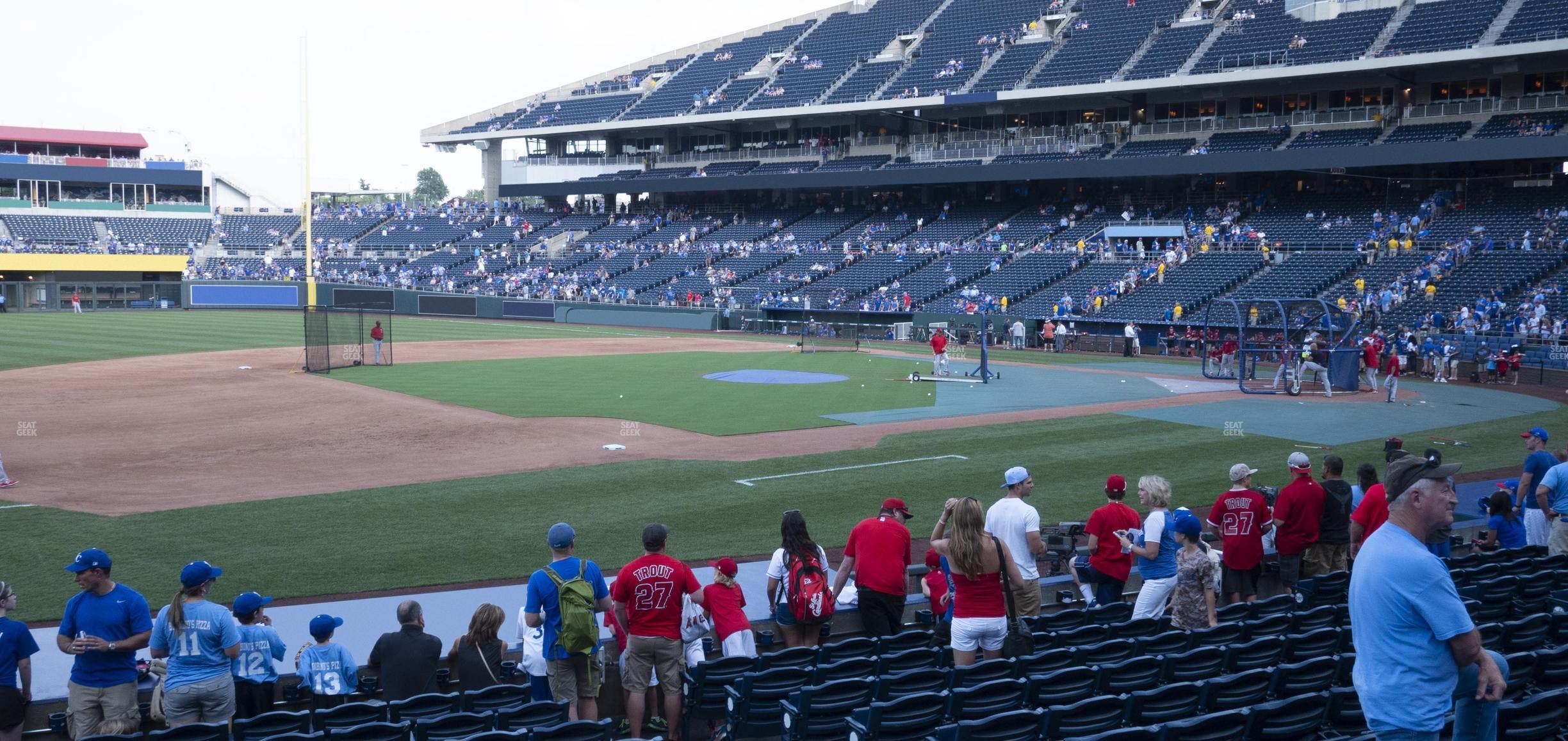 Kauffman Stadium - Section 117 Seat View