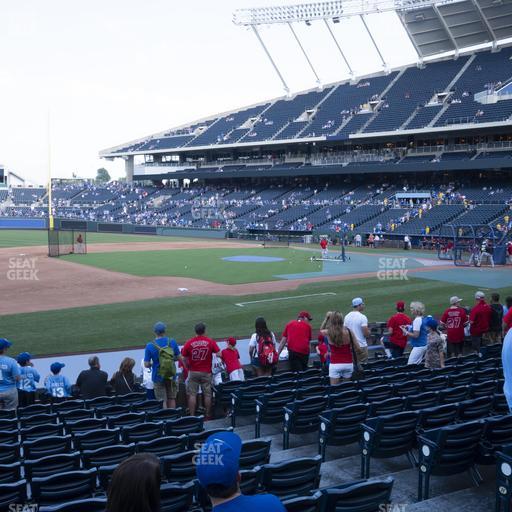 Kauffman Stadium - Section 117 Seat View