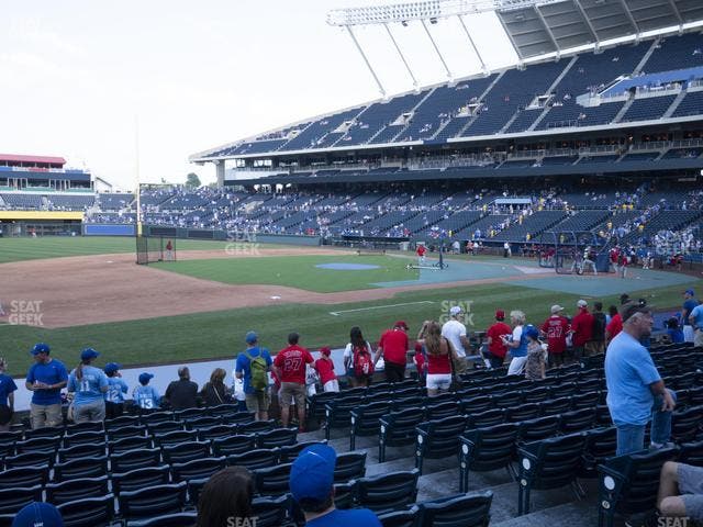 Kauffman Stadium - Section 117 Seat View