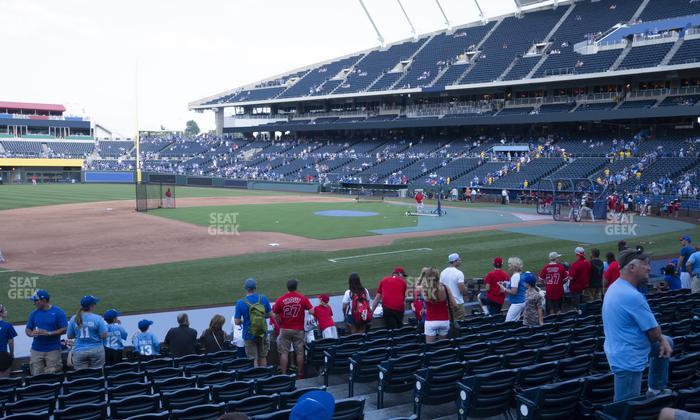 Kauffman Stadium - Section 117 Seat View