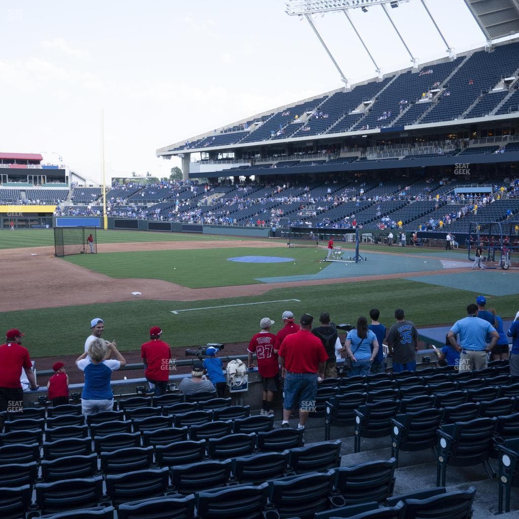 Kauffman Stadium - Section 118 Seat View
