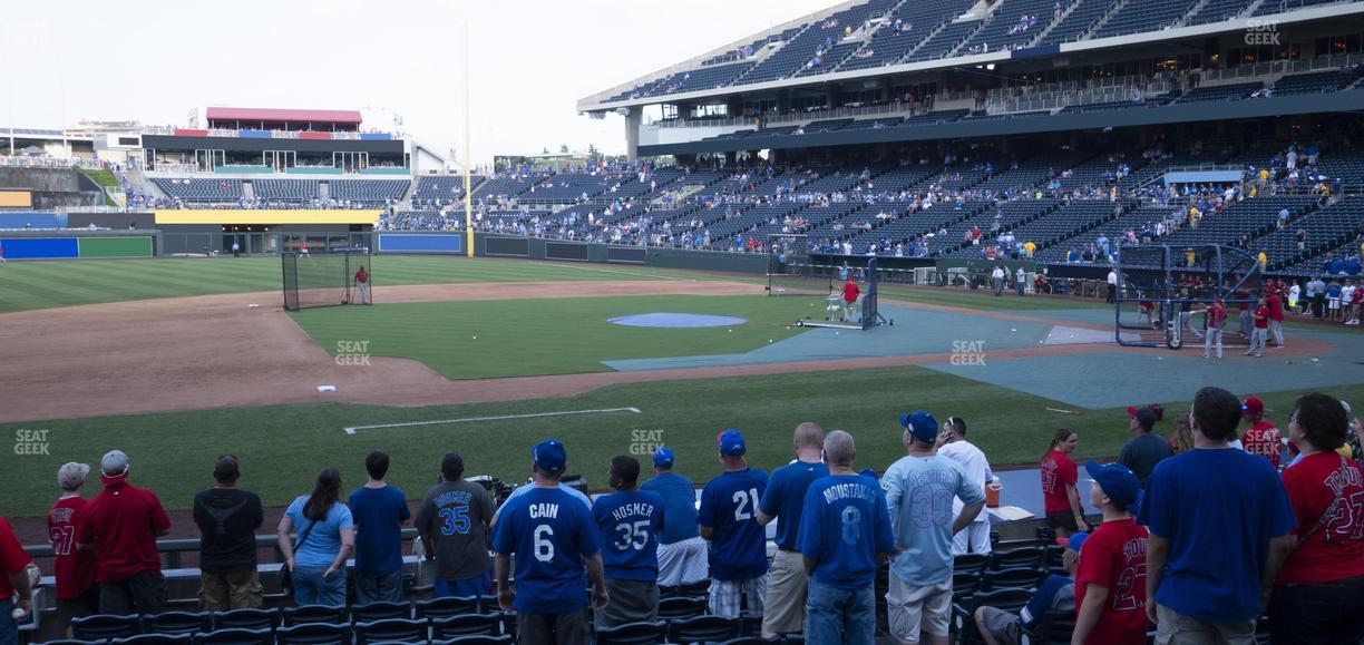 Kauffman Stadium - Section 119 Seat View
