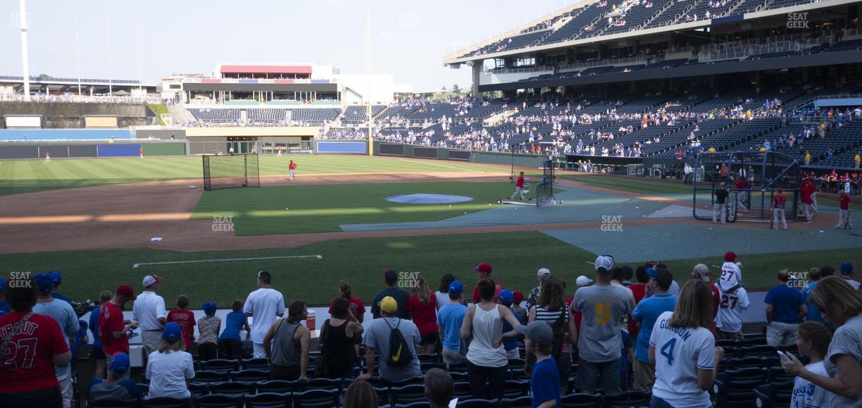 Kauffman Stadium - Section 120 Seat View