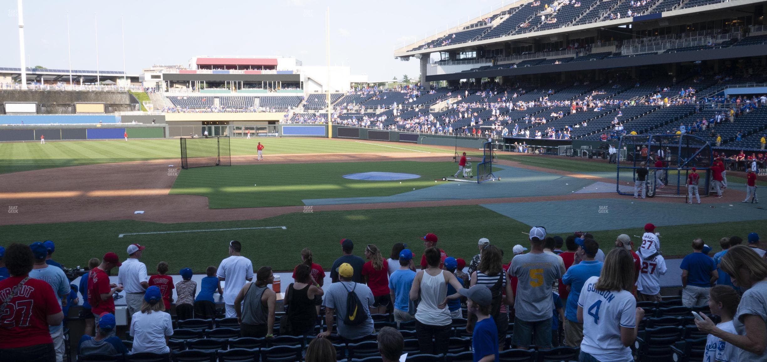 Kauffman Stadium - Section 120 Seat View