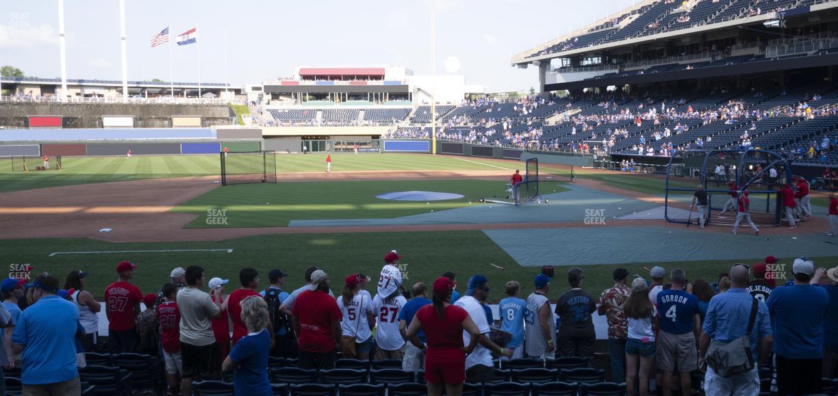 Kauffman Stadium - Section 121 Seat View