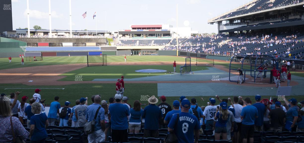 Kauffman Stadium - Section 122 Seat View