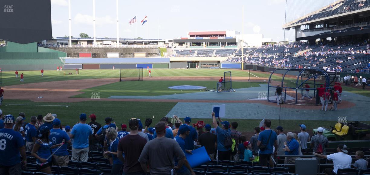 Kauffman Stadium - Section 123 Seat View
