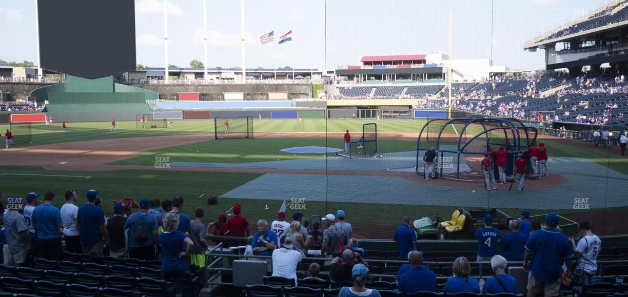 Kauffman Stadium - Section 124 Seat View