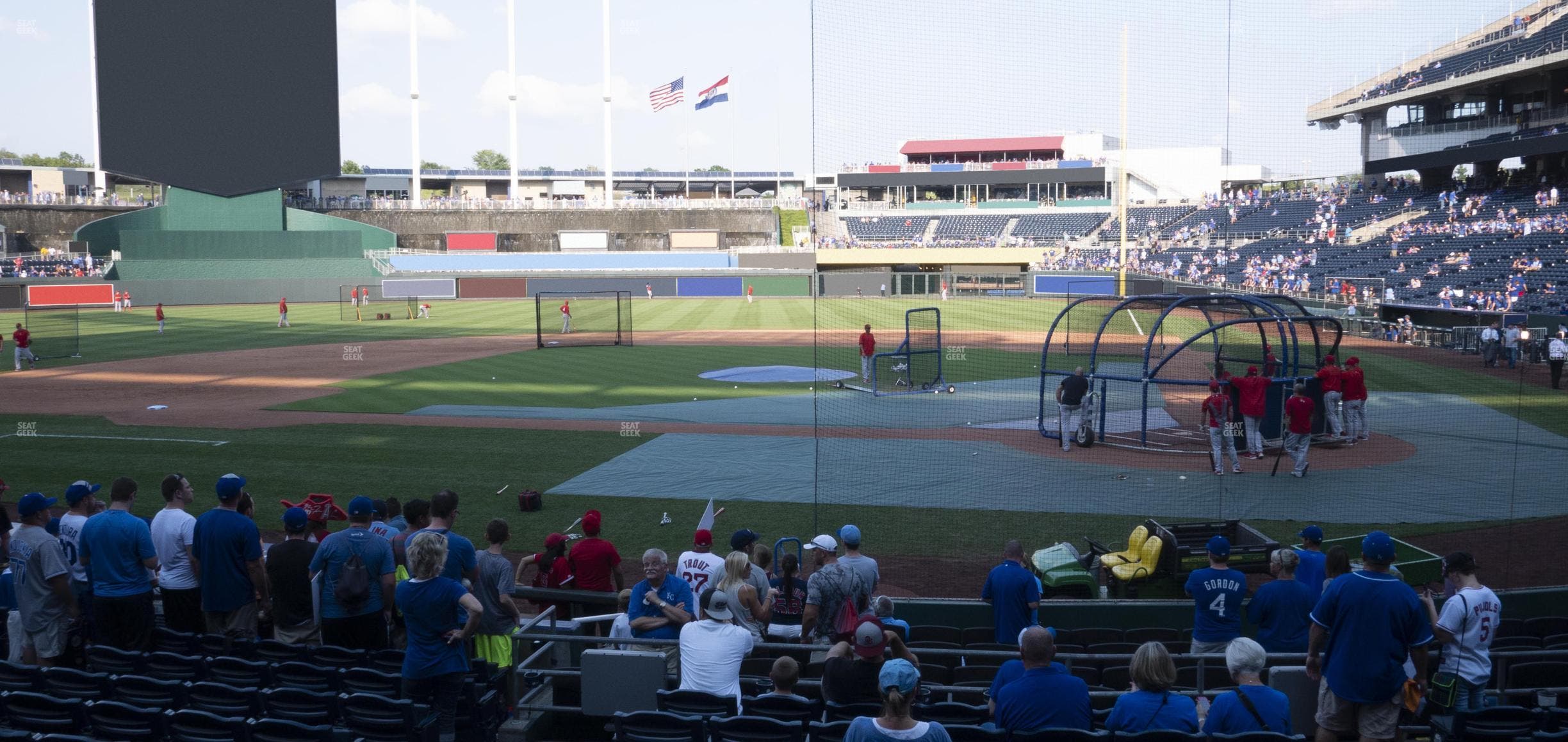 Kauffman Stadium - Section 124 Seat View