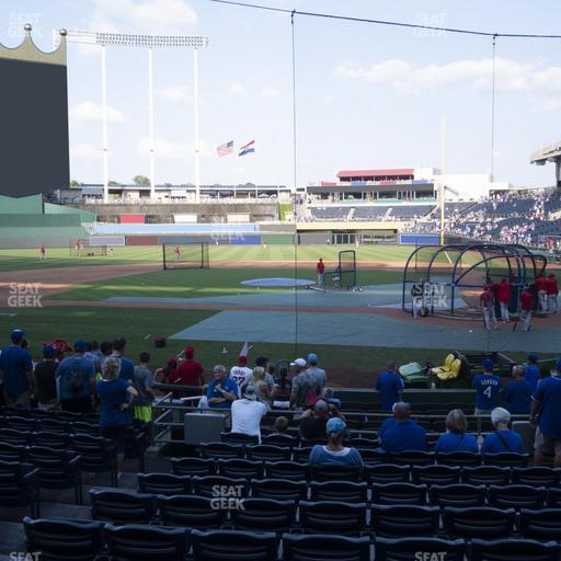 Kauffman Stadium - Section 124 Seat View