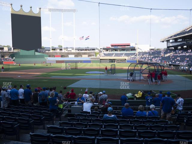 Kauffman Stadium - Section 124 Seat View
